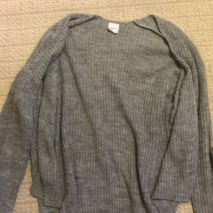 Grey sweater!
